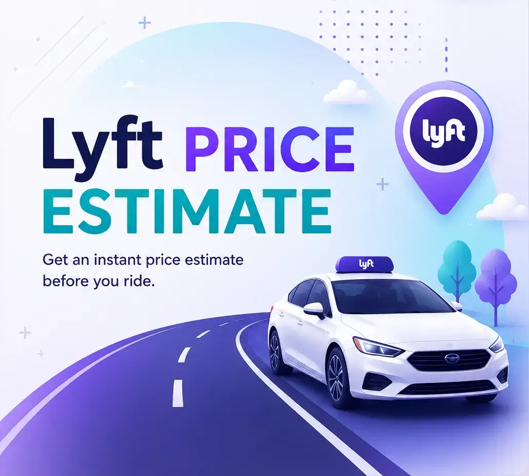 Lyft price estimator preview screenshot